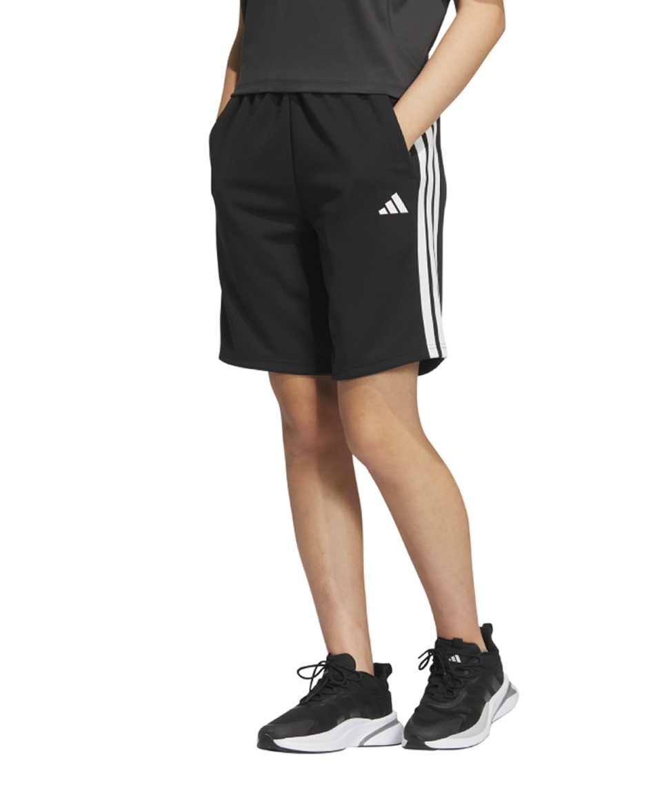 ショートパンツ スリーストライプス レギュラーフィット ダブルニット