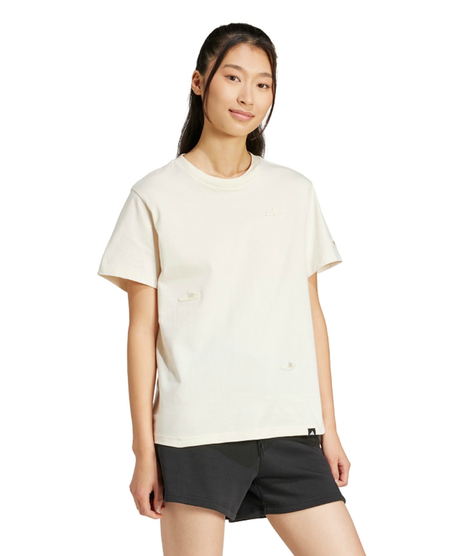 アディダス(adidas) Tシャツ 半袖 ラウンジ サンダルグラフィック 半袖