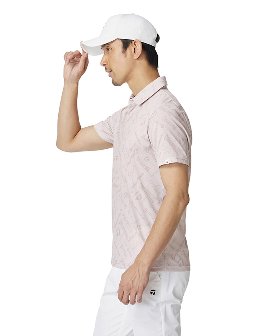 ゴルフウェア ポロシャツ 半袖 ロゴグラフィックS/Sポロ UN617