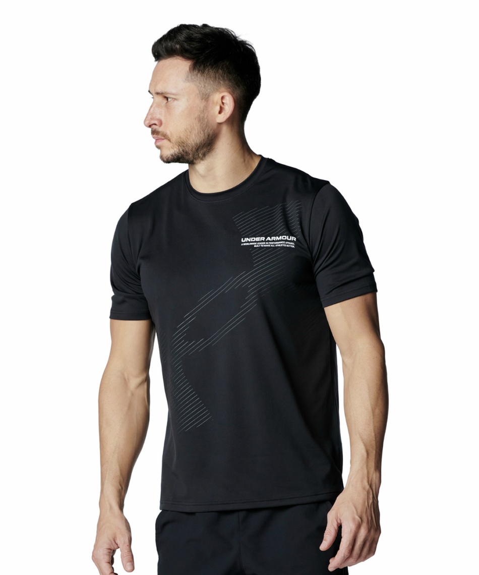 Tシャツ 半袖UA TECH XL LOGO SHORT SLEEVE T-SHIRT6003948-002