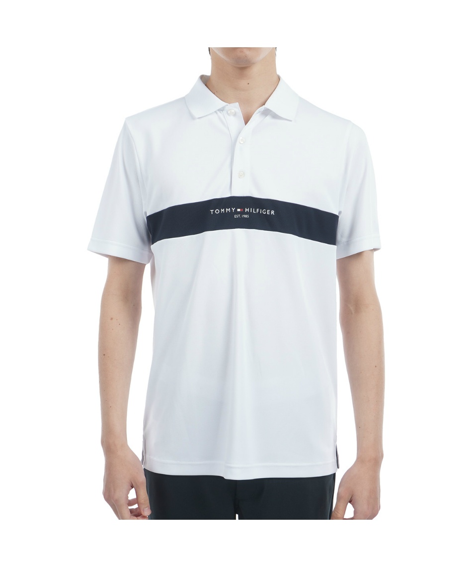 l|Cg120pt yzg~[qtBK[St(TOMMY HILFIGER GOLF) StEFA |Vc  GbZV |Vc THMA514 y2025Ntăfz Y 00WHT L