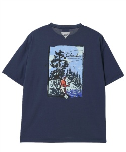 �l���|�C���g51pt 15% OFF�^SALE �y���������z�R�����r�A(Columbia) T�V���c ���� �o�[���m�x���O���t�B�b�N�V���[�g�X���[�uT�V���c PM0714-466 �y�������K�i�z �����Y Nocturnal XL