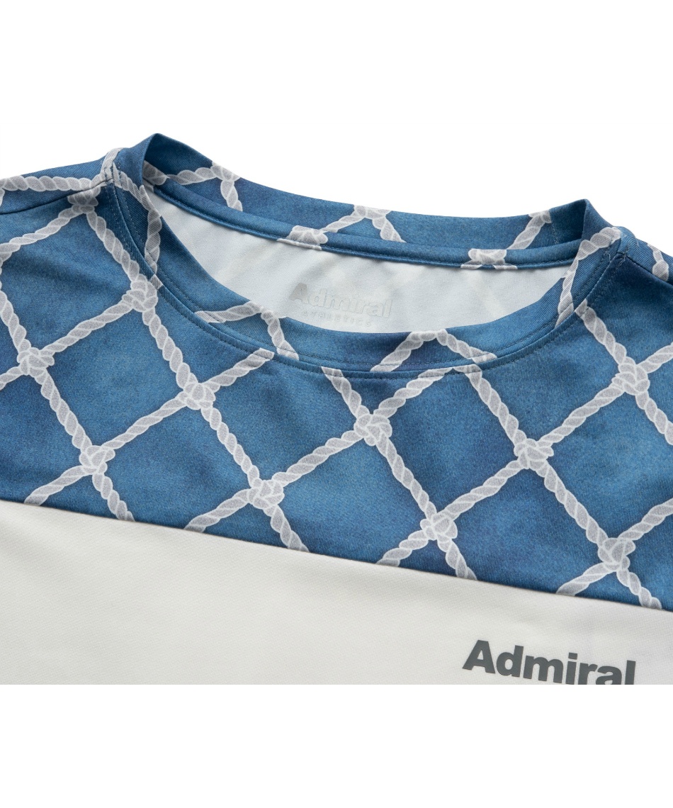 アドミラル(Admiral) テニスウェア Tシャツ 半袖 スリットヘム