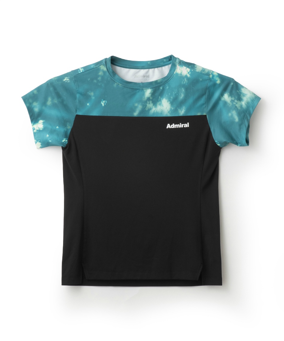 アドミラル(Admiral) テニスウェア Tシャツ 半袖 スリットヘム