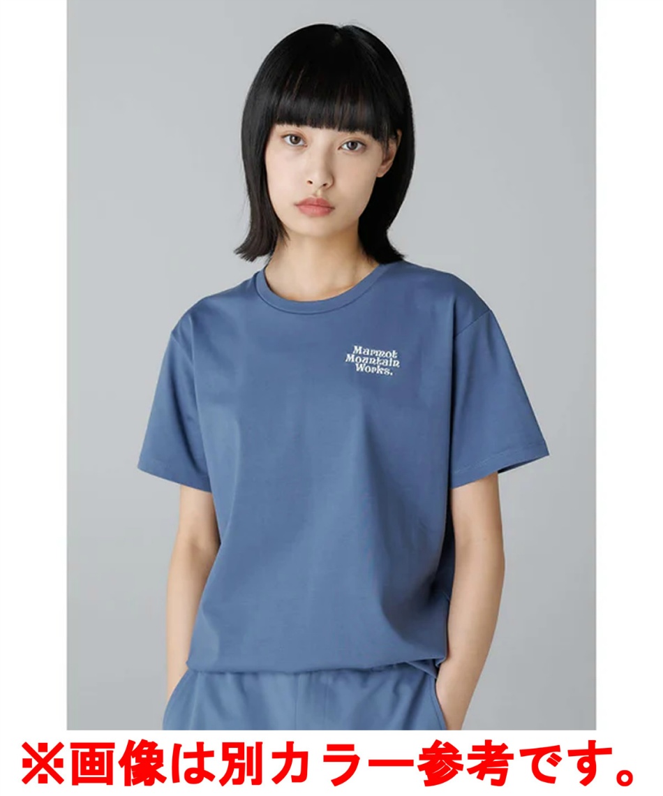 Tシャツ 半袖 W's MMW Embroidery T-Shirts MTSS25WST074-WHITE 【国内