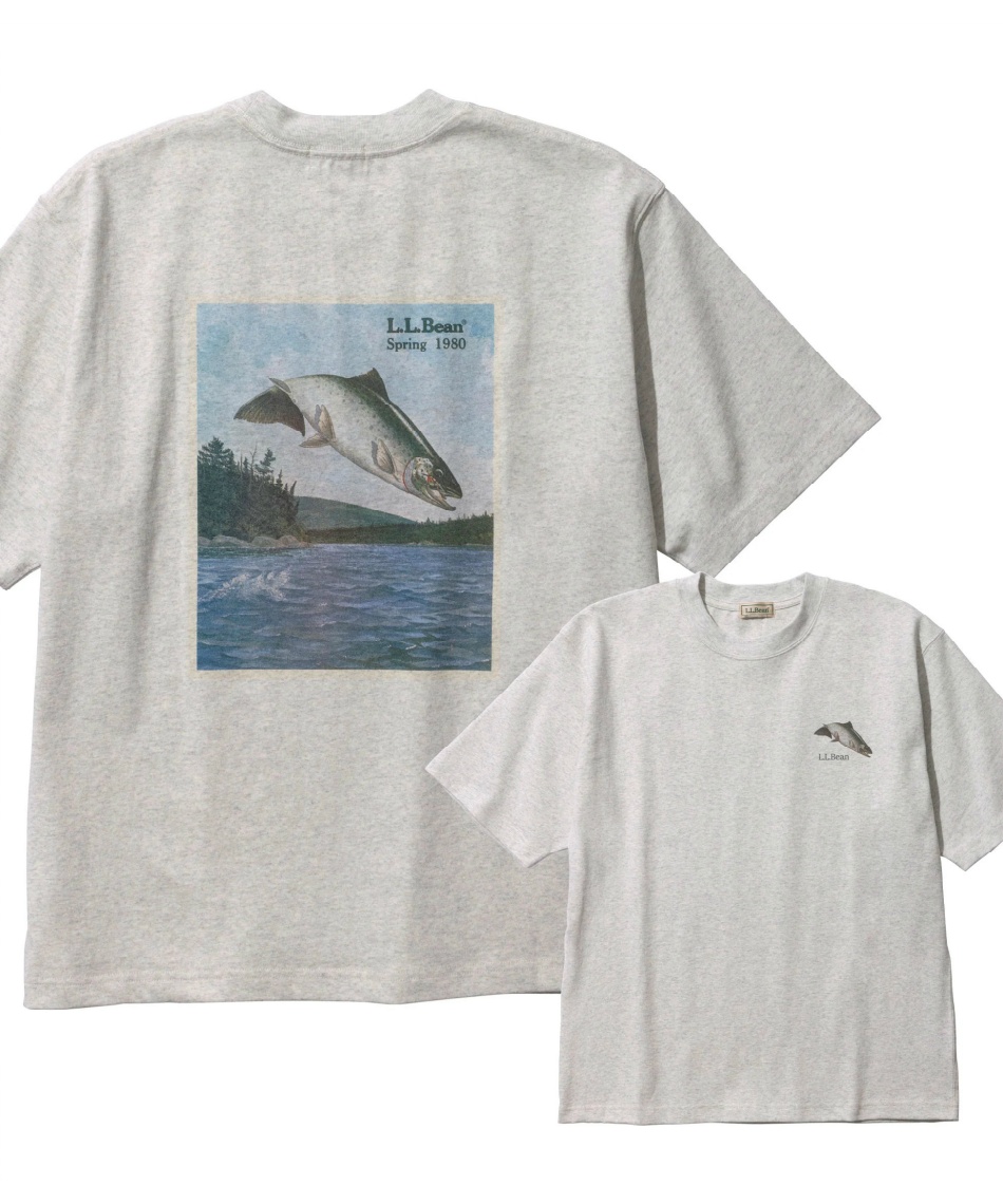 とり Llbean ショートスリーブ l.l.bean tシャツ エル・エル・ビーン L L