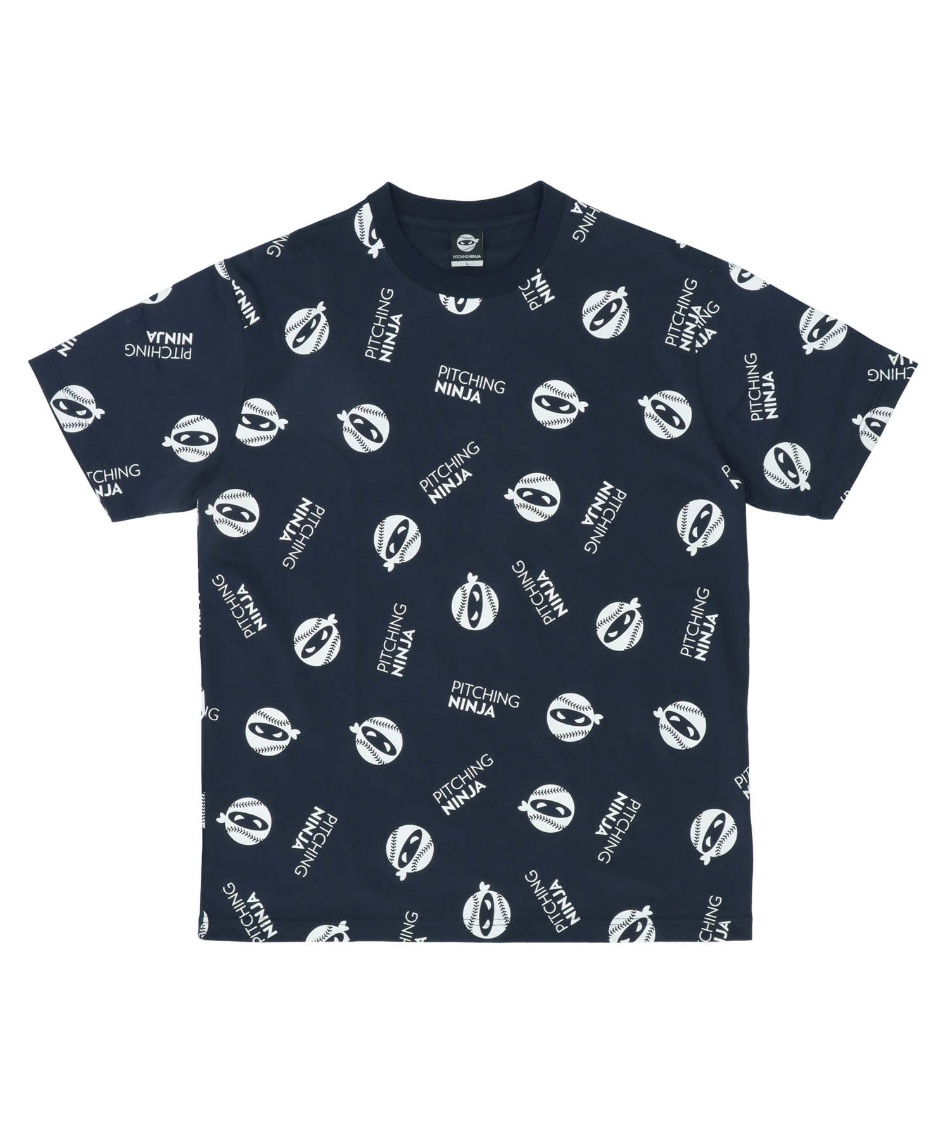 l|Cg55pt 23% OFF^SALE yzsb`OjW(PITCHING NINJA) 싅EFA TVc PN ALLOVER S/S Tee OT0125SS0013 Y fB[X NV L