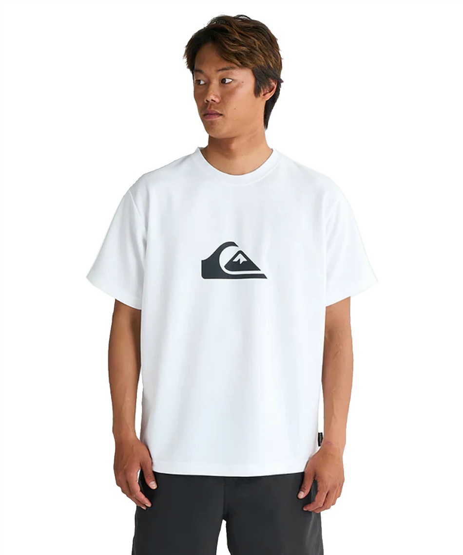 クイックシルバー(QUIKSILVER) ラッシュガード 半袖 COMP LOGO SS メンズ サーフTシャツ ラッシュガード ...