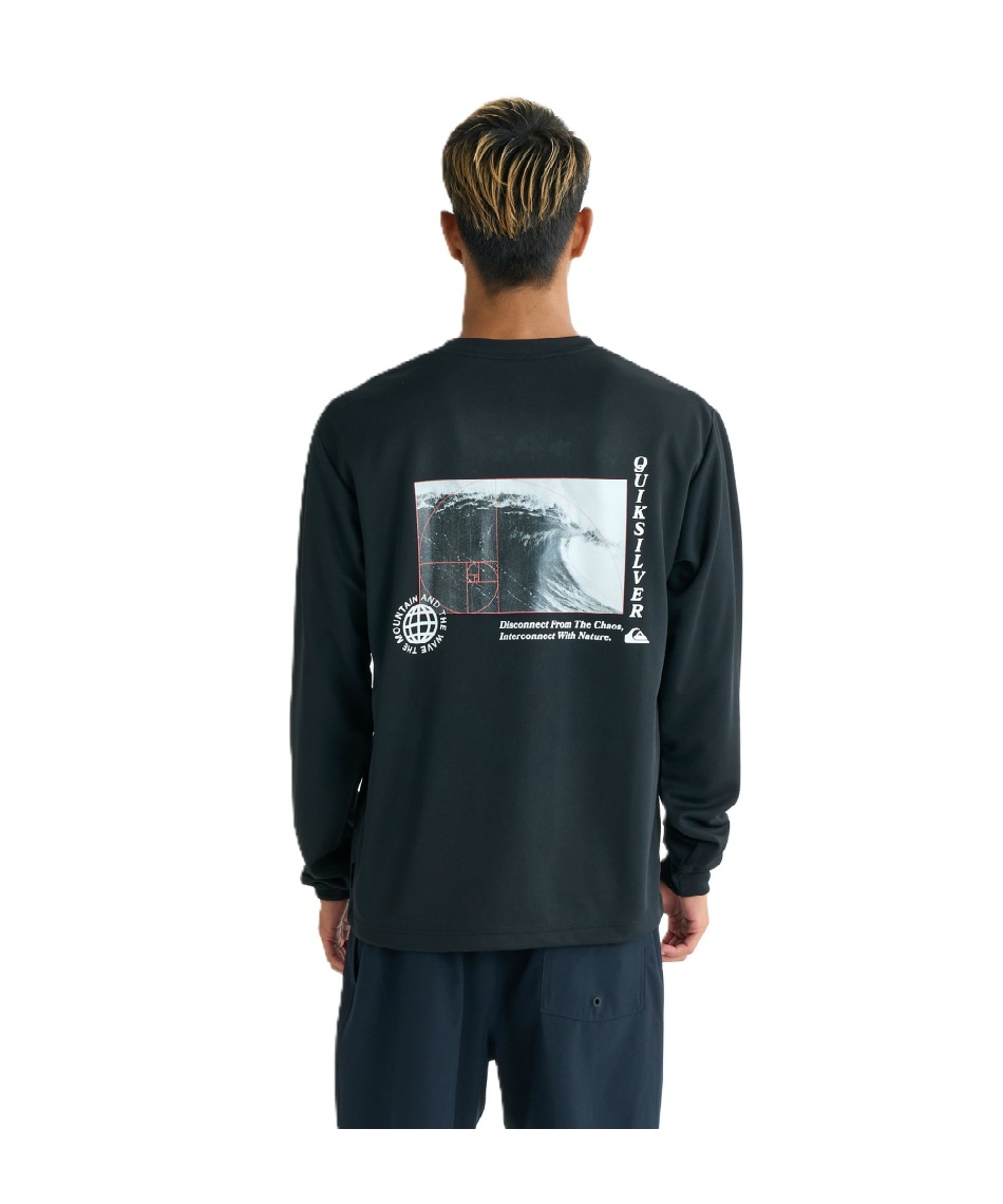 クイックシルバー(QUIKSILVER) ラッシュガード 長袖 GOLDEN