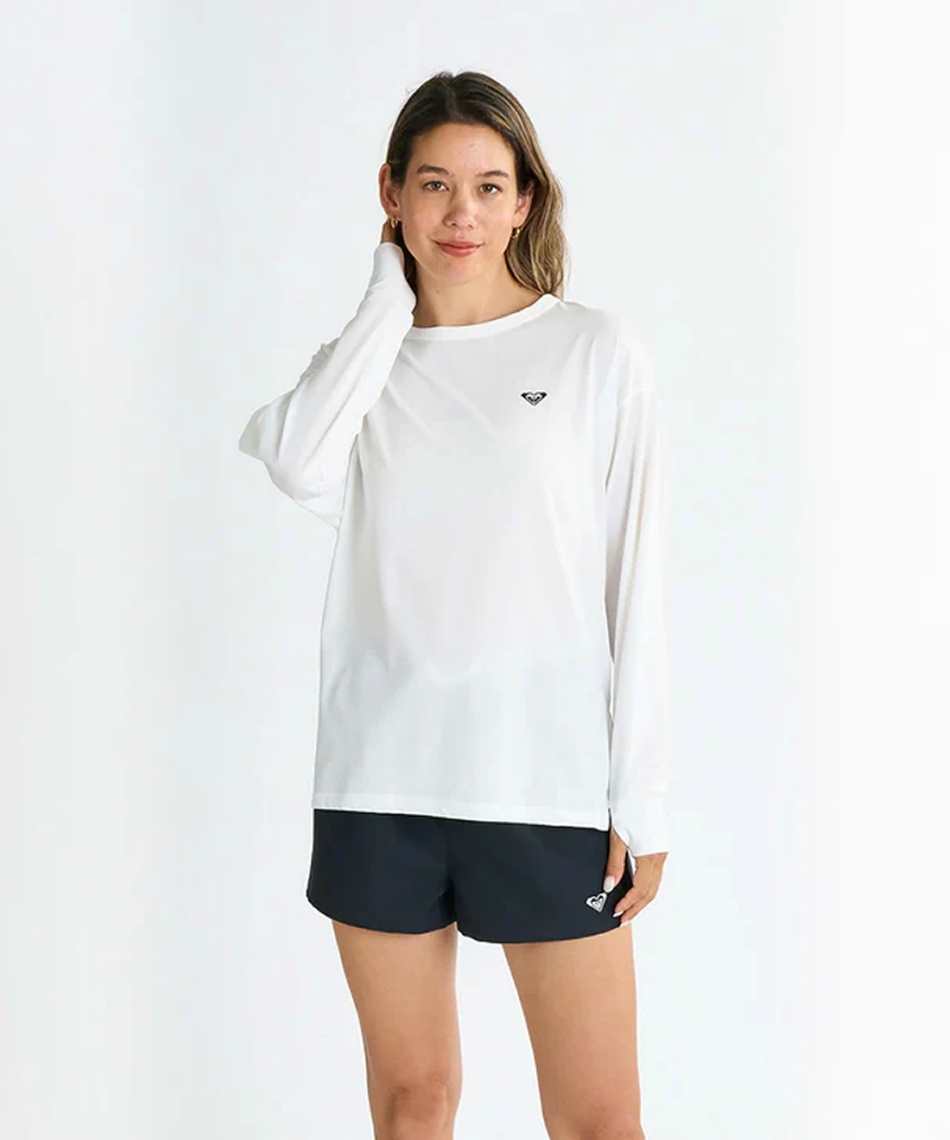 ロキシー(ROXY) ラッシュガード 長袖 HISTORICAL LOGO L/S