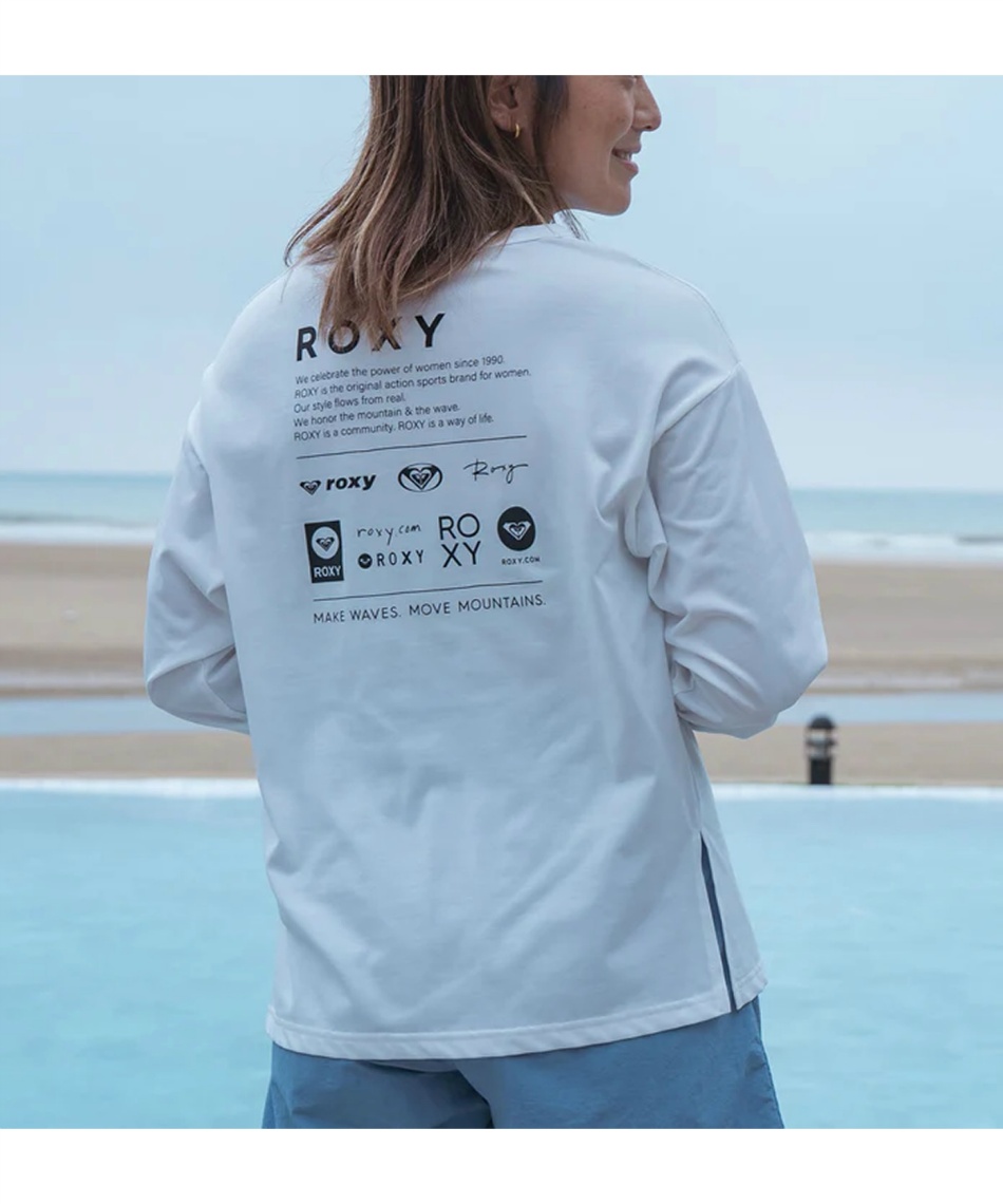 ロキシー(ROXY) ラッシュガード 長袖 HISTORICAL LOGO L/S