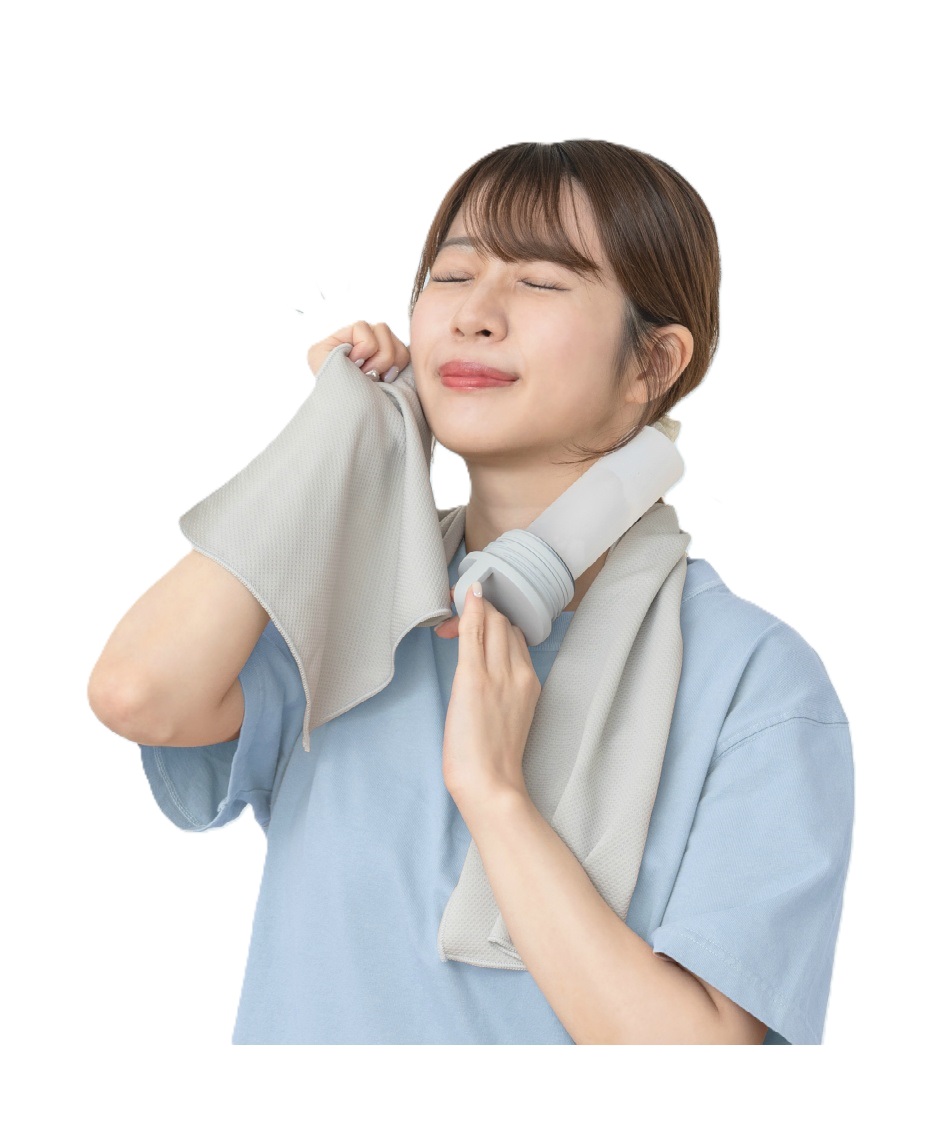 ❤️la.ailana商品❤️ 涼感アイテム 氷タオルで瞬時に冷却×長時間キープ ヒヤシーナ