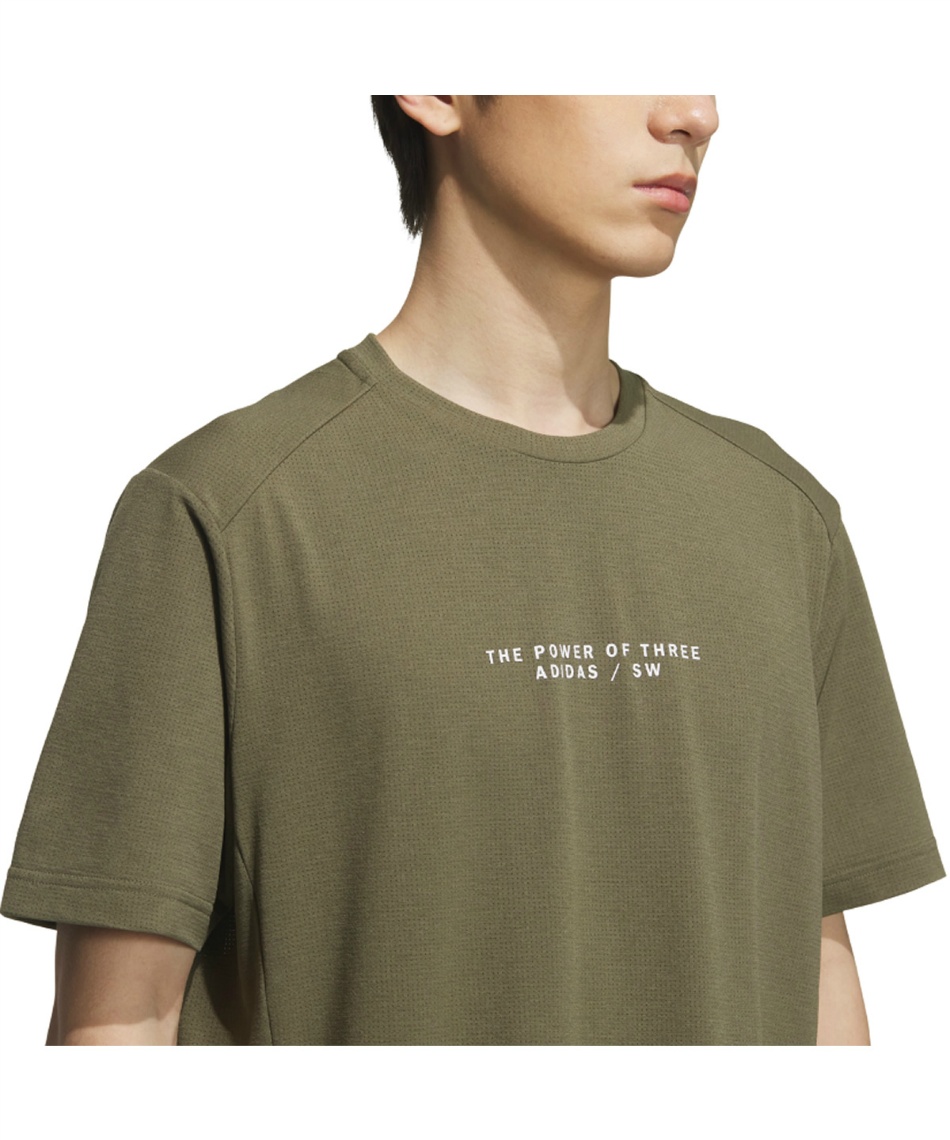 Tシャツ 半袖 ADPTN レギュラーフィット カラットメッシュ半袖Tシャツ