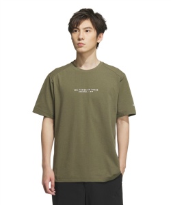 Tシャツ 半袖 ADPTN レギュラーフィット カラットメッシュ半袖Tシャツ