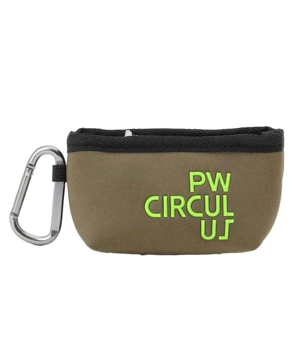 ピーダブリュサーキュラス(PW CIRCULUS) ポーチ PW LOGO ボール