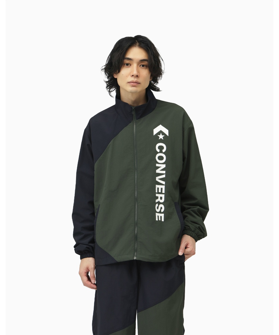 コンバース CONVERSE CS COL BLOCK JACKET MENS ジャケット コンバース(CONVERSE) ウインドブレーカー ジャケット CS COLブロック