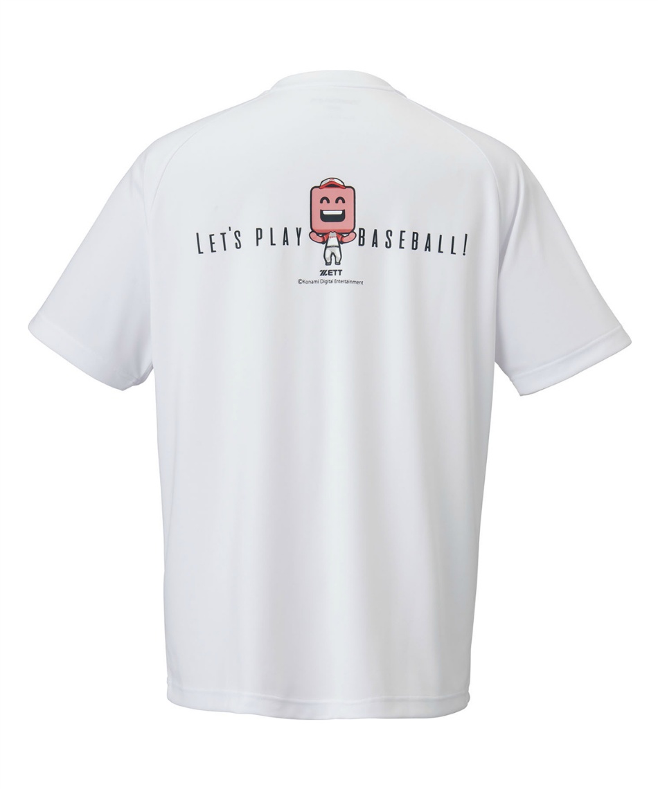 ゼット(ZETT) 野球ウェア 半袖Tシャツ プロスピA 調子君コラボTシャツ