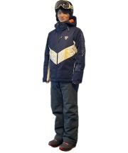 ROSSIGNOL スキーウェアセット Lサイズ ロシニョール(ROSSIGNOL) スキーウェア 上下セット ROSSIGNOL SUIT