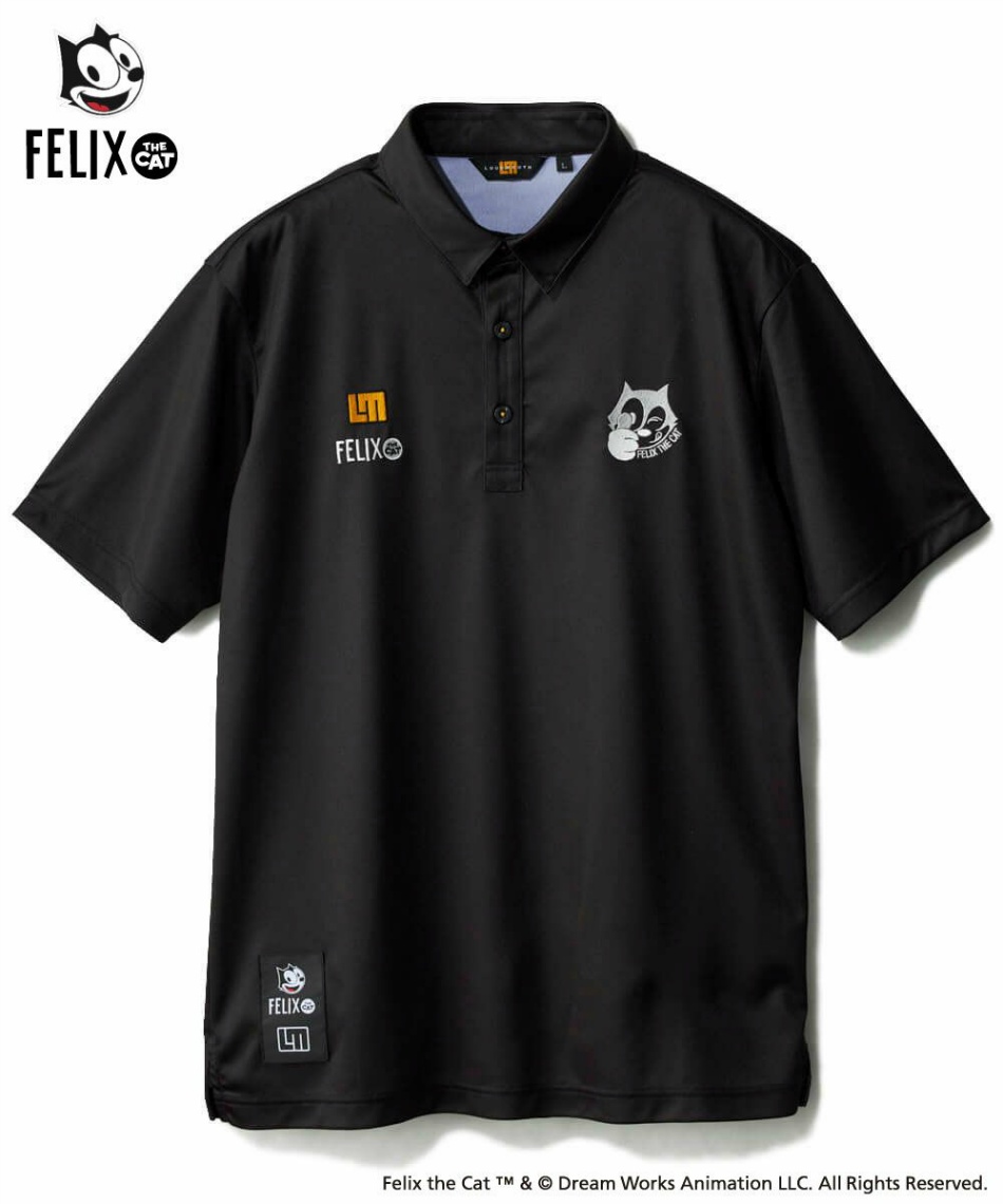 ゴルフウェア ポロシャツ 半袖 コラボ半袖シャツ 765610 【ご自宅配送