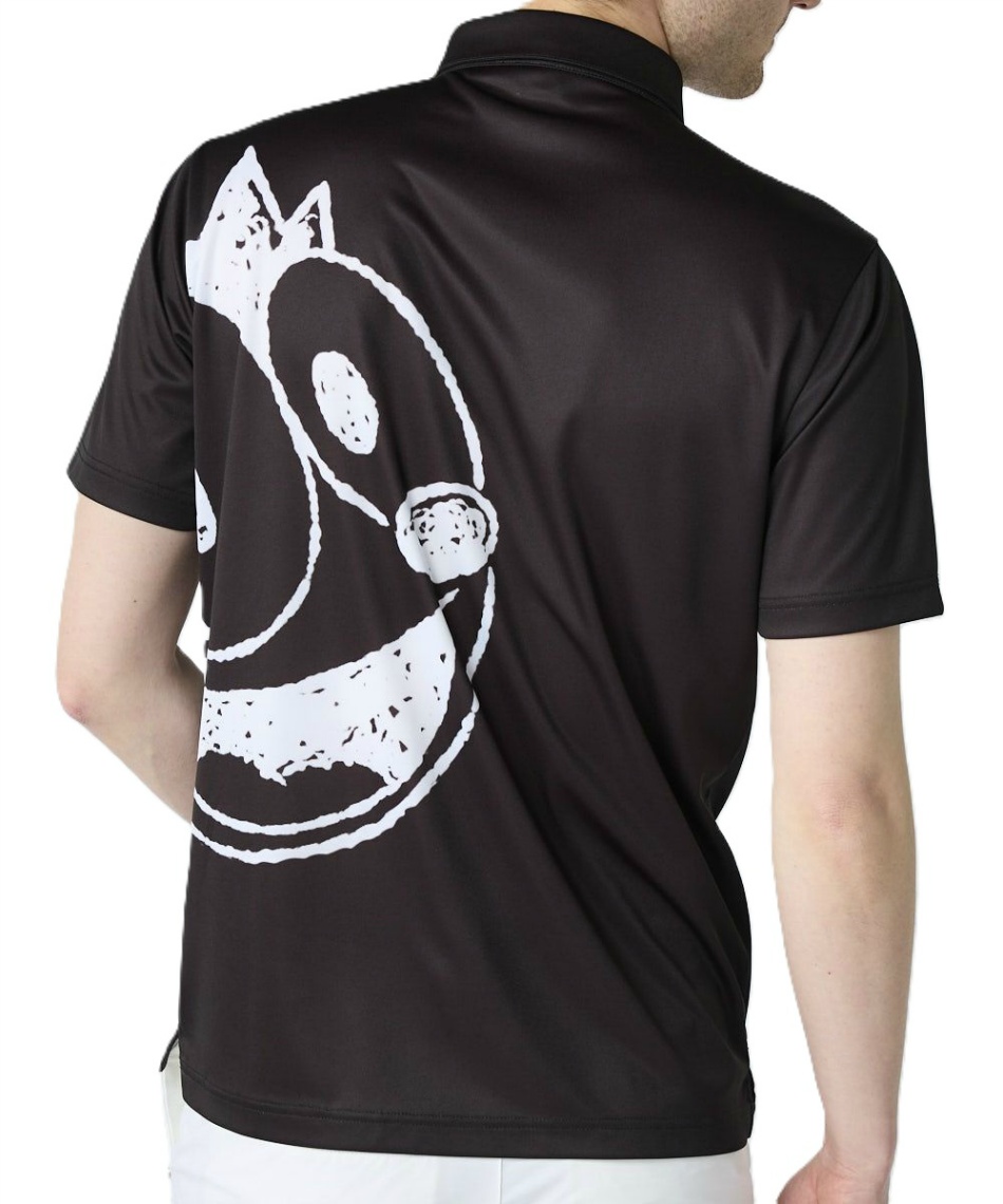 ゴルフウェア ポロシャツ 半袖 コラボ半袖シャツ 765610 【ご自宅配送