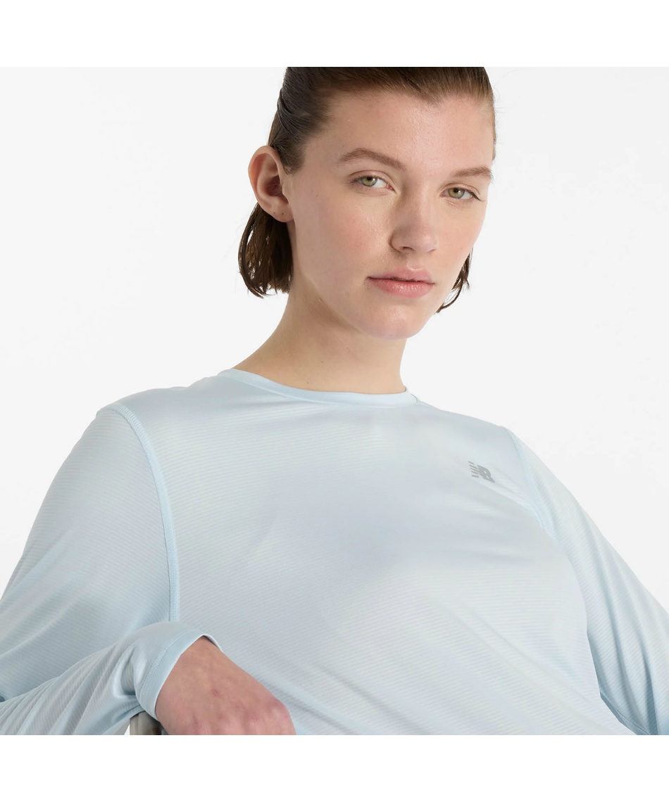 ニューバランス(new balance) ランニングウェア Tシャツ 長袖 Sport 