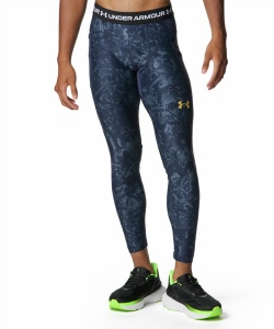 獲得ポイント50pt アンダーアーマー(UNDER ARMOUR) ロングタイツ UA HEATGEAR CAMO LEGGINGS UA ヒートギア カモ レギンス 6007729-410 メンズ 410 SM