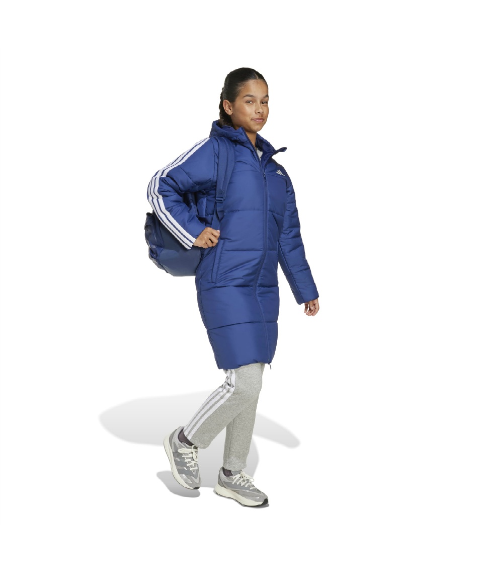 アディダス(adidas) ベンチコート 3ストライプロングコート JYD14