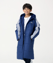 アディダス(adidas) ベンチコート 3ストライプロングコート