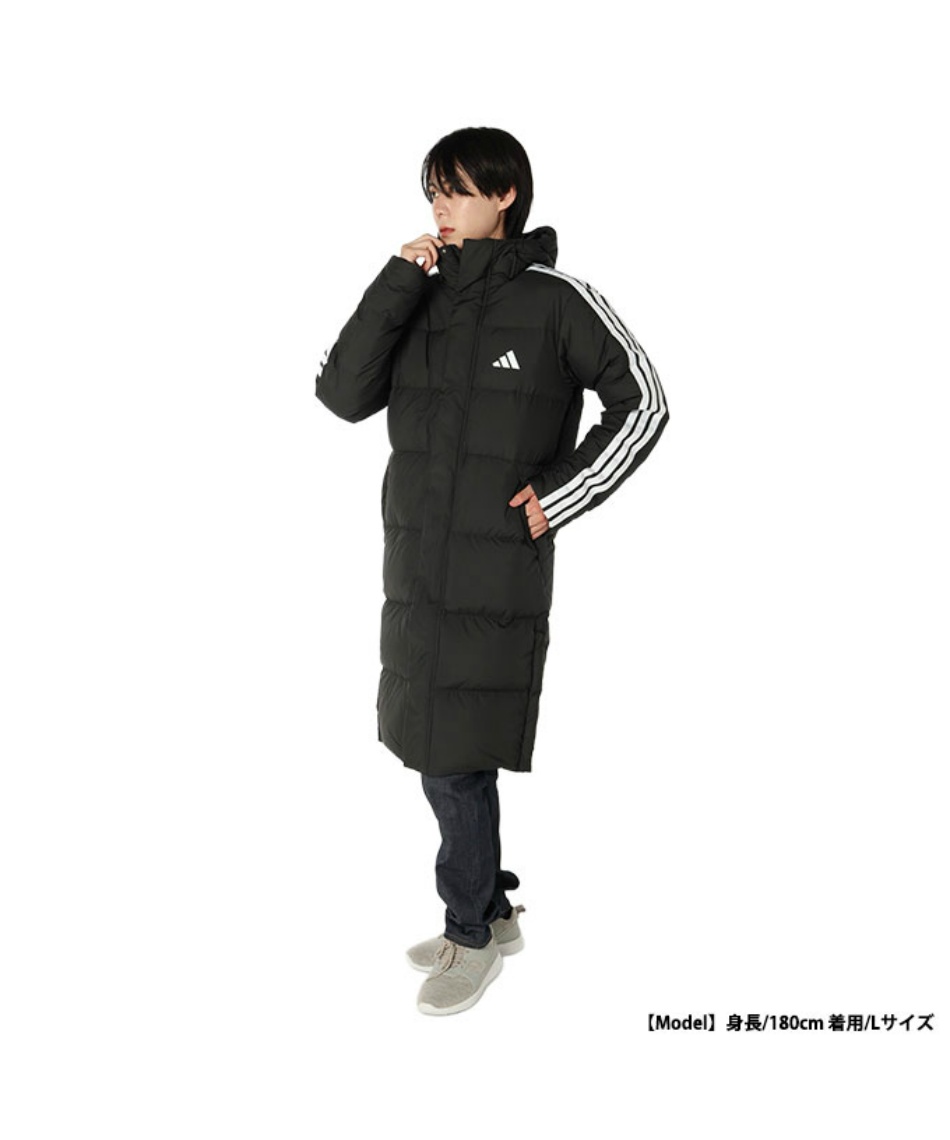 アディダス(adidas) ロングコート 3ST フードロングダウンコート