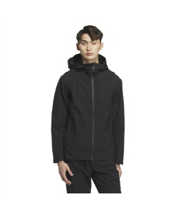 l|Cg190pt yzAfB_X(adidas) EChu[J[ WPbg Premium Sports Bonded Fleece Woven Hooded Track Top KA1218 F6835 Y BK XL