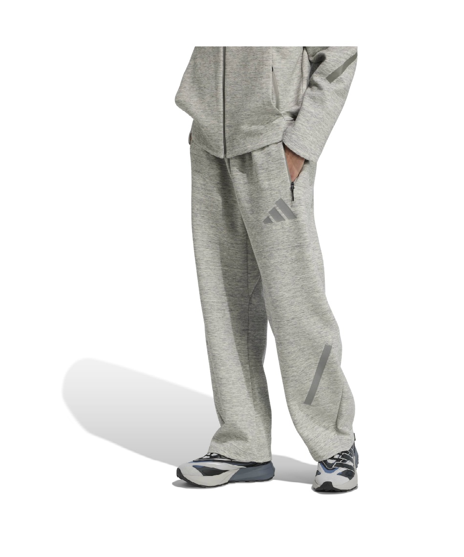 【彗】グレー スウェットカーゴパンツ △ アディダス(adidas) スウェットパンツ adidas Z.N.E. Premium
