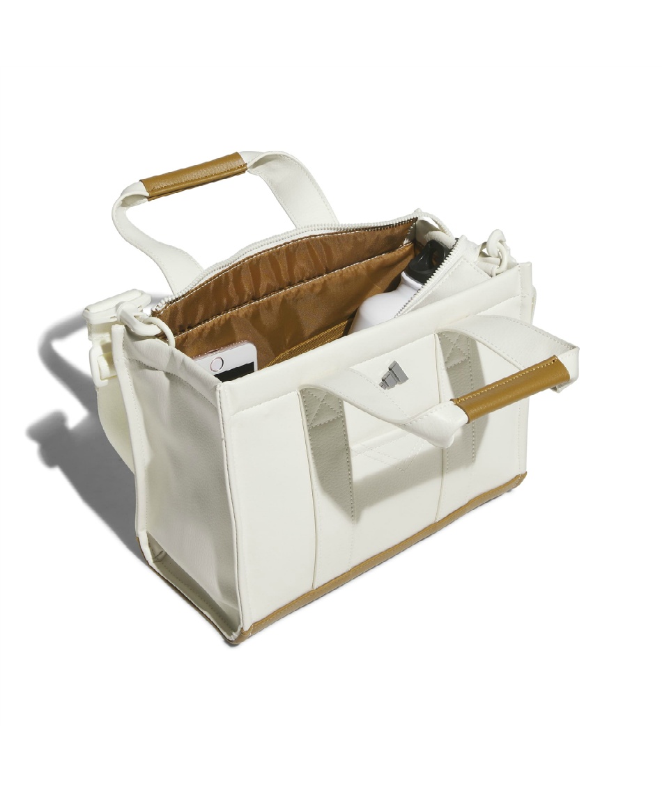 アディダス(adidas) ラウンドバッグ 合成皮革ラウンドトートバッグ