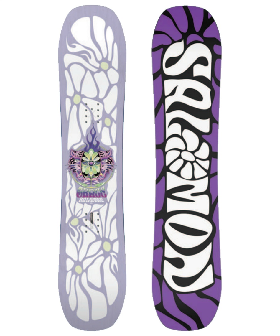 獲得ポイント314pt 15% OFF/SALE 【送料無料】サロモン(SALOMON) スノーボード 板 グレイス GRACE オールラウンド【国内正規品】【25-26 2025-2026】 ジュニア 125