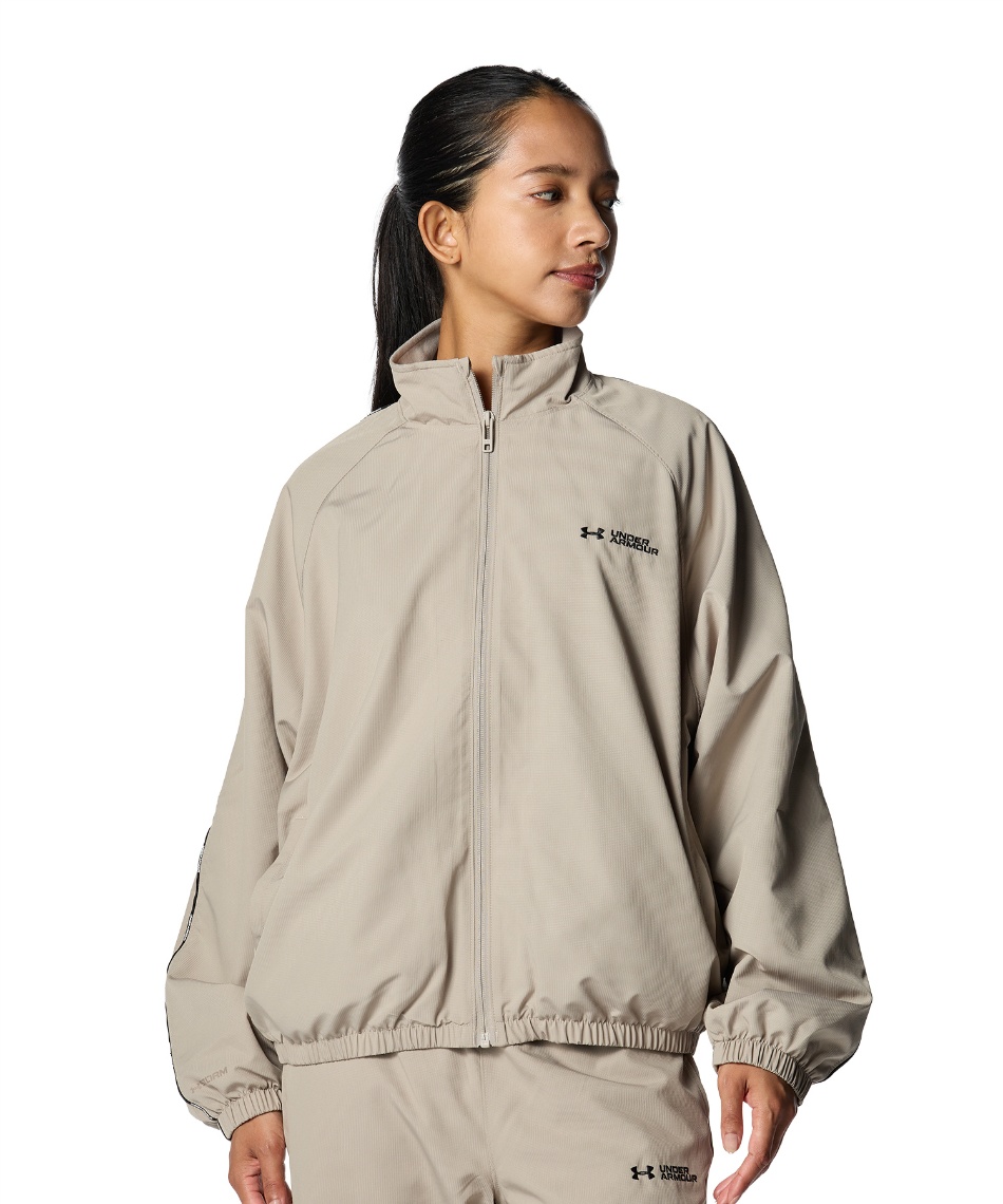 ウインドブレーカー ジャケット UA TRICOT LINER WOVEN HOODIE 6007721