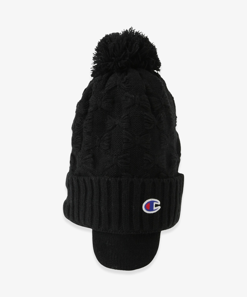チャンピオン(Champion) ニット帽 リボンジャガード耳付きワッチ 438