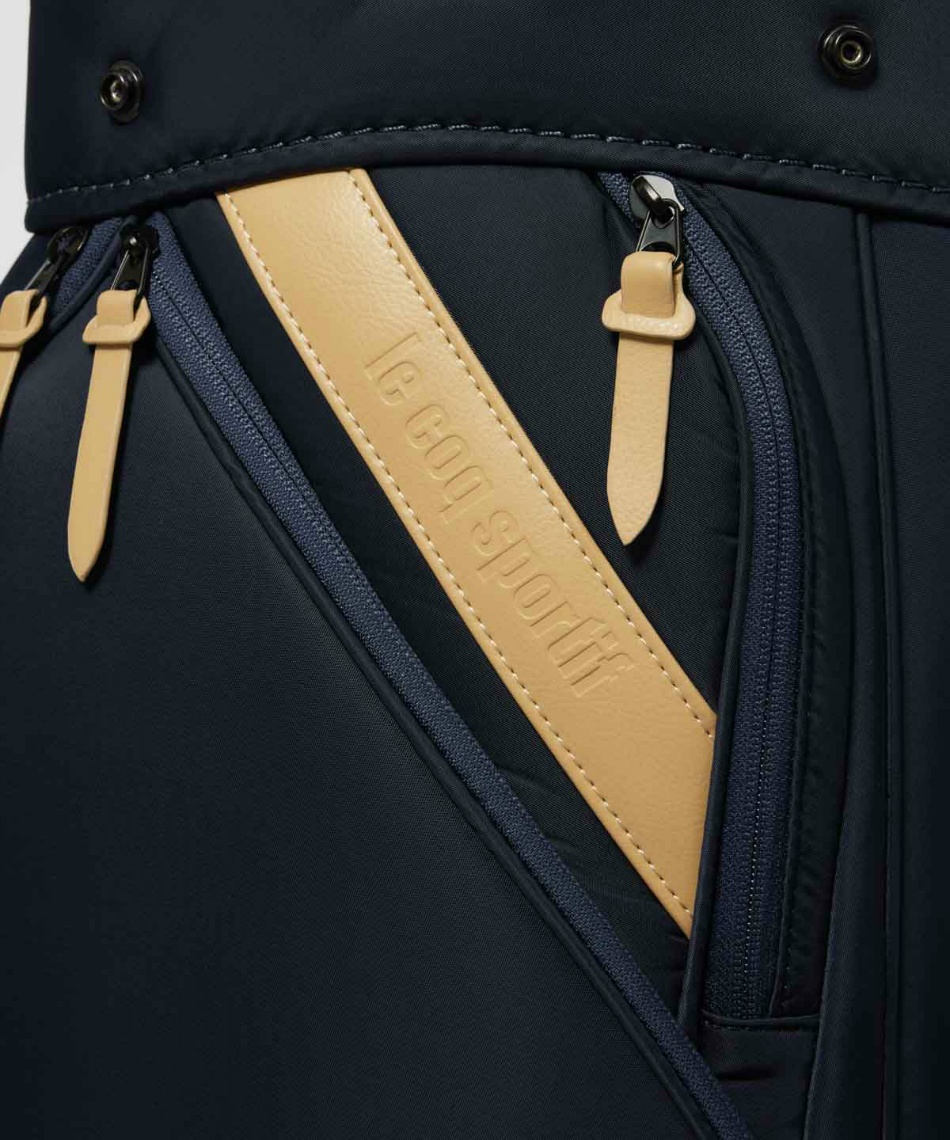 ルコック キャディバッグ・トラベルカバー・アイアンヘッドカバー 他一式 ルコックスポルティフ(le coq sportif) キャディバッグ トラベル