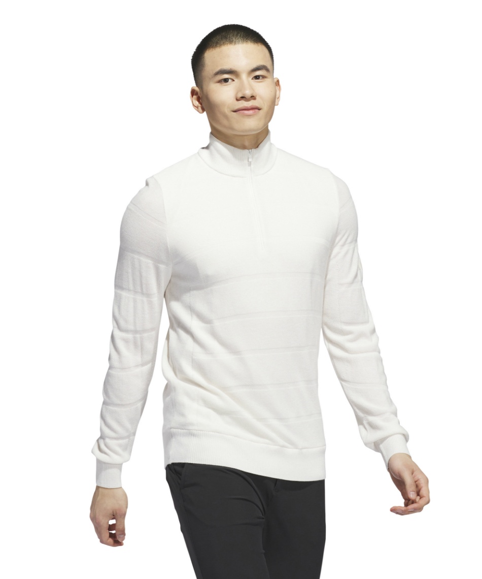 □ アディダス(adidas) ゴルフウェア セーター アディゼロ防風ハーフ