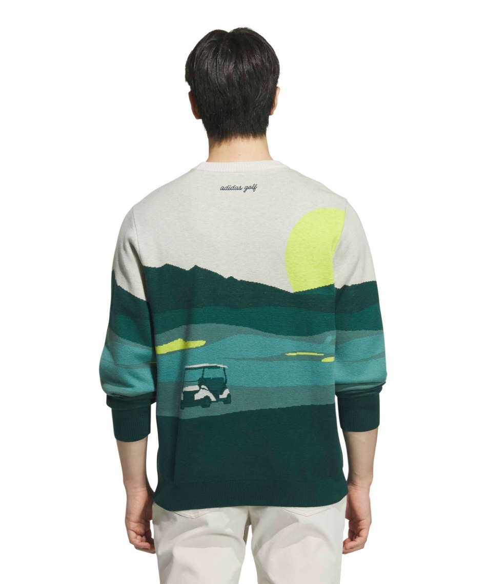 ゴルフウェア セーター グラフィッククルーネックセーター JVU98
