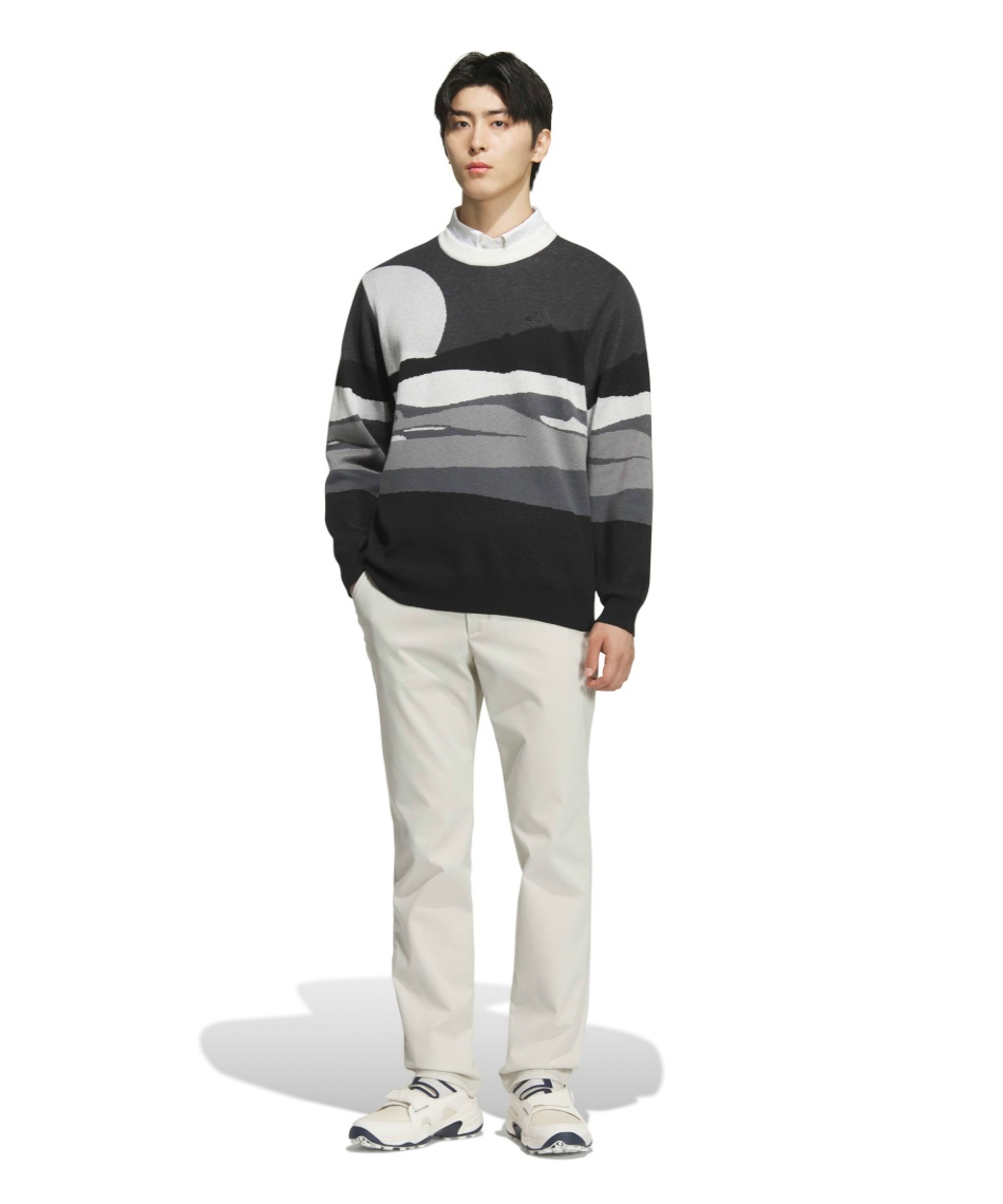 ゴルフウェア セーター グラフィッククルーネックセーター JVU98