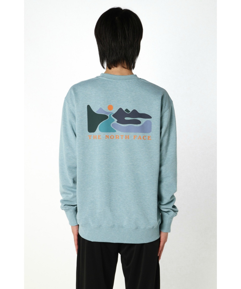 開志国際 上スウェット スウェット トレーナー グラフィックスウェットクルー ユニセックス