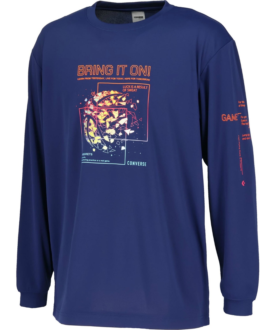 �l���|�C���g46pt �R���o�[�X(CONVERSE) �o�X�P�b�g�{�[�� �����V���c �v�����g�����O�X���[�u�V���c CB252367L �����Y ���f�B�[�X 2800CNV L