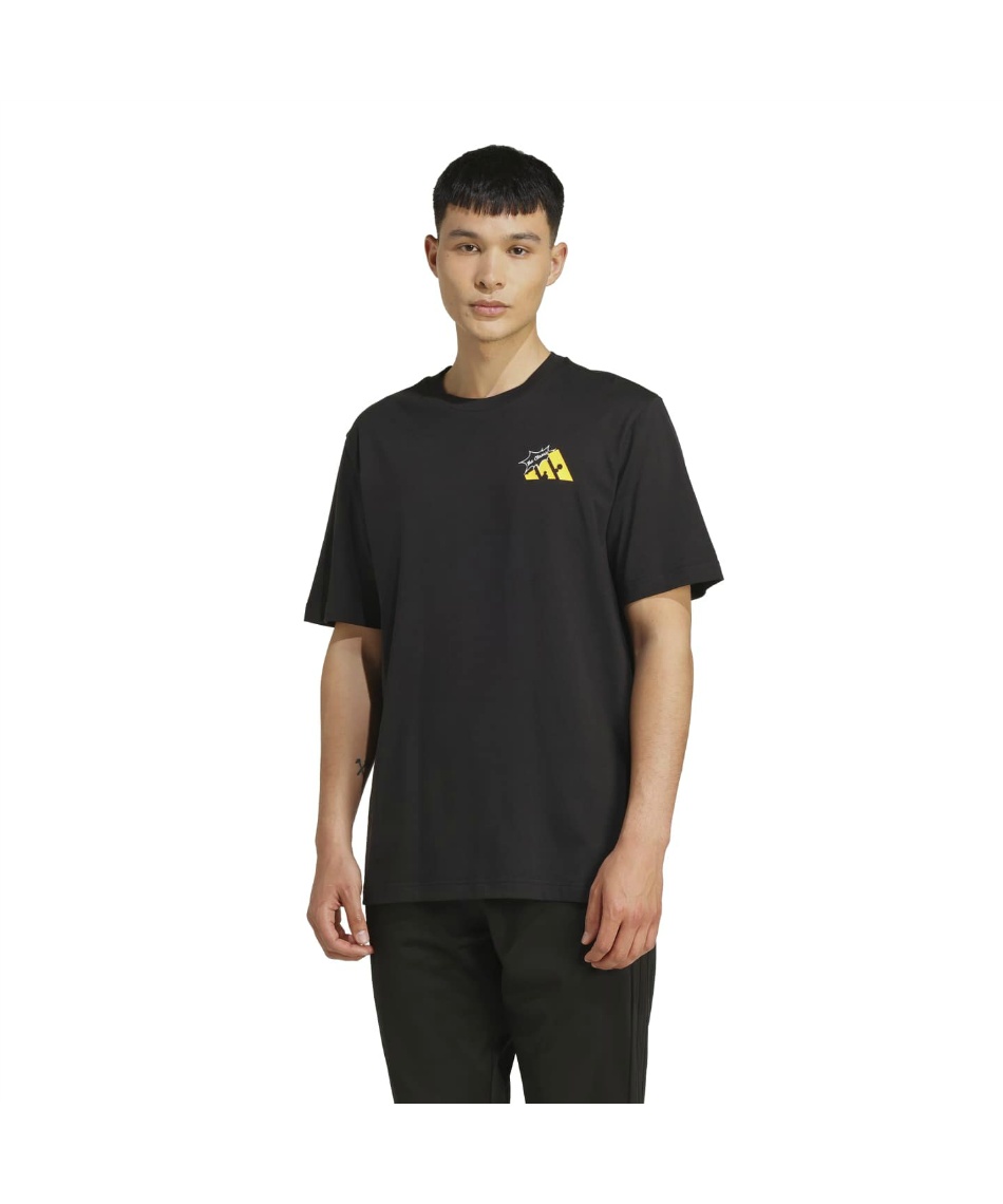 アディダス(adidas) Tシャツ 半袖 フード グリルチーズ グラフィックT