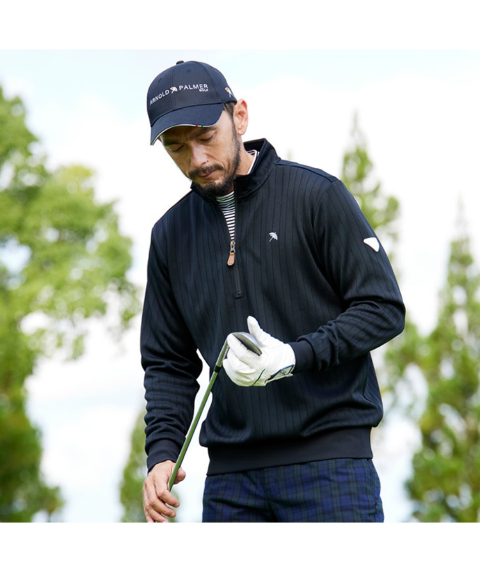 アーノルドパーマー(arnold palmer) ゴルフウェア スウェット 針抜き