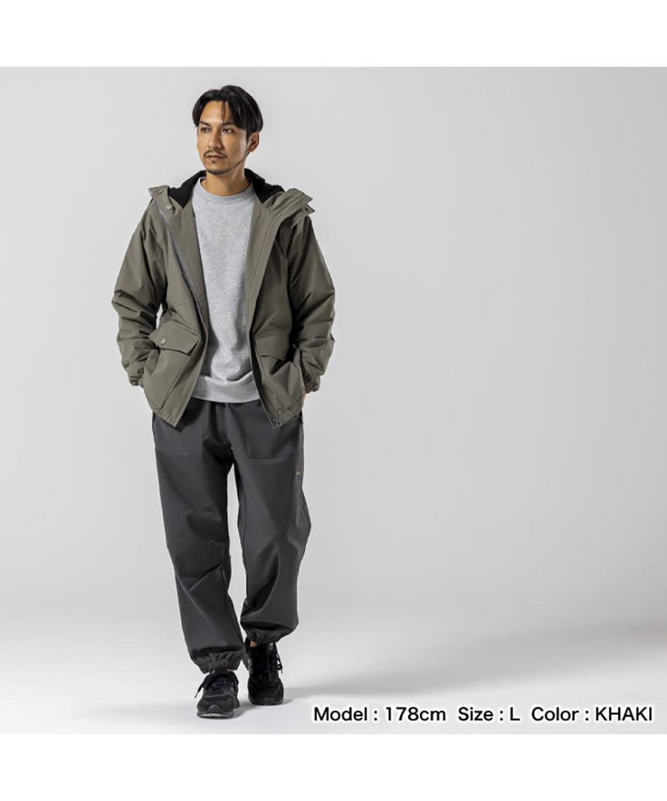 新品未使用　　BASISBROEK NIPSEN フードジャケット　カーキグレイ ジープ(Jeep) アウトドア ジャケット フィールド JK JP171131E01