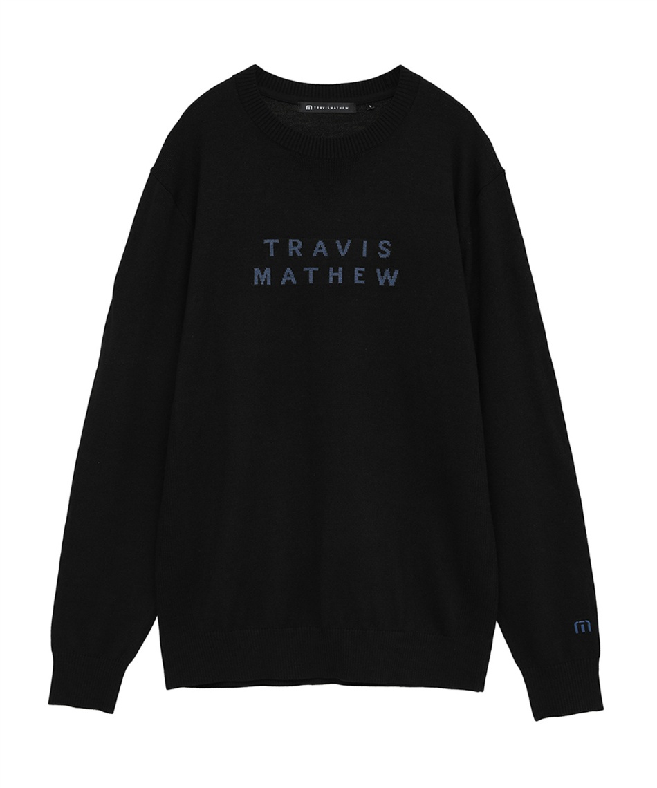 獲得ポイント180pt 【送料無料】トラヴィスマシュー(TravisMathew) ゴルフウェア セーター Crewneck Sweater 7AM044 【2025年秋冬モデル】 メンズ 4TOS M