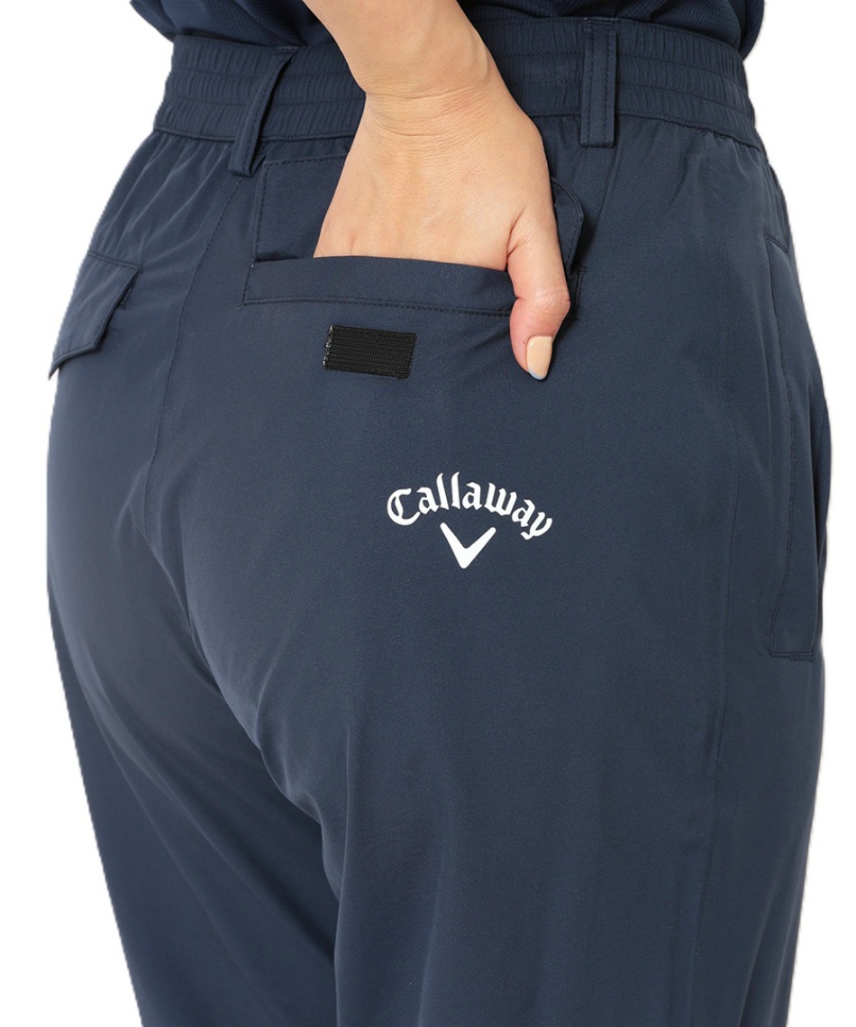 美品✨キャロウェイ 2WAY レインウェア 上下セット S チェック 紺 梅雨 キャロウェイ(Callaway) ゴルフ レインウェア上下セット セットアップ