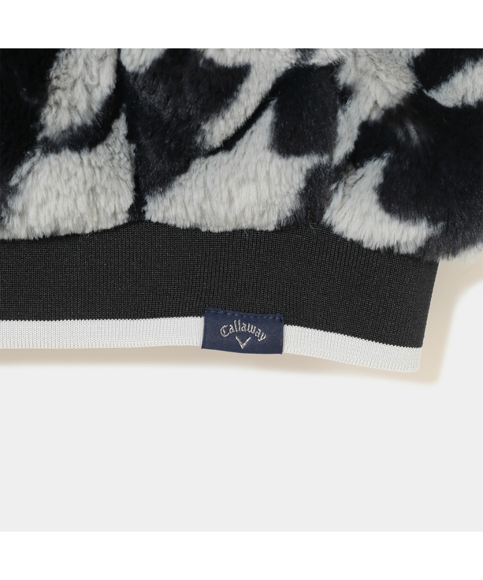 未使用【キャロウェイ】ファー切り替え アニマル レオパード ゴルフ