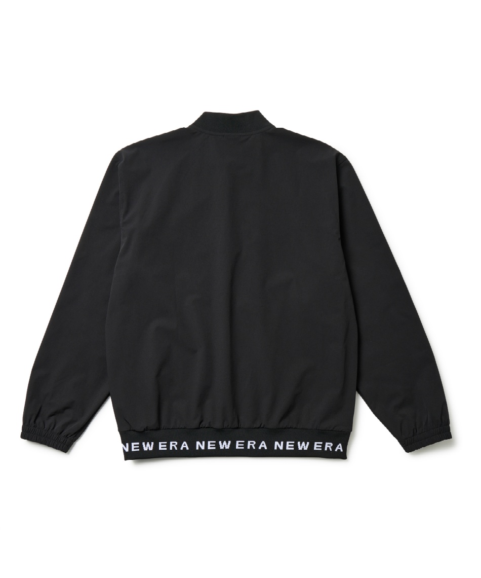 NEW ERA 即完売 ウーブン プルオーバー ナイロンジャケット ゴルフウェア ウーブン プルオーバー ブラック/ダークグレー | ゴルフ