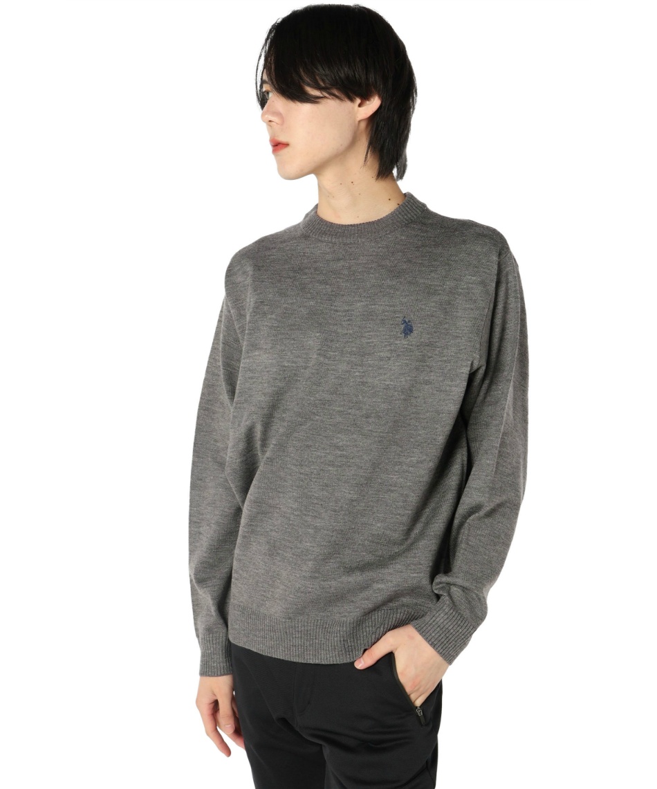 ユーエスポロアッスン(U.S. POLO ASSN.) ゴルフウェア セーター クルー