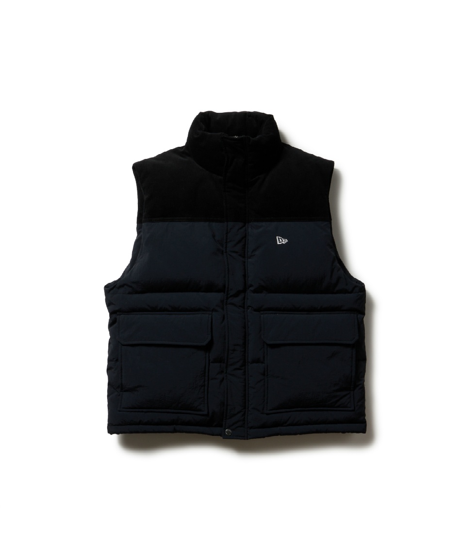 ニューエラ　NEW ERA　COMBI ダウンベスト ニューエラ(NEW ERA) スウェット DOWN VEST COMBI ダウンベストコンビ